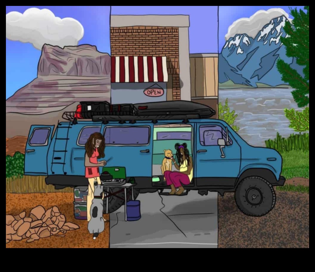 Rural Retreats: Vans ως βασικά εργαλεία για υπαίθρια εξερεύνηση