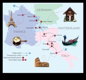 Charting Charm: A Traveler's Guide to Captivating Places