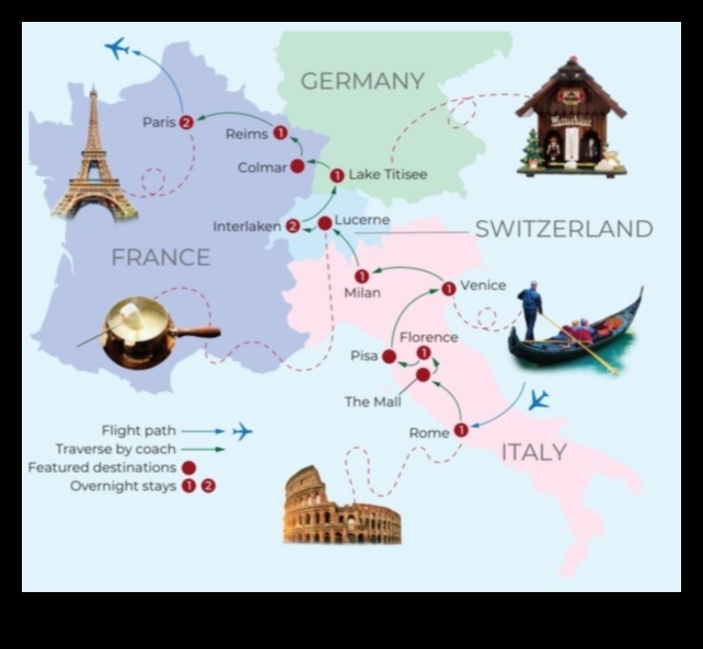 Charting Charm: A Traveler's Guide to Captivating Places