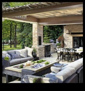 Outdoor Living Luxe: Μεταμορφώστε τον χώρο σας με έπιπλα κήπου
